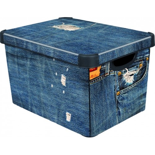 CURVER box úložný dekorativní L JAENS, 39,5 x 29,5 x 24 cm, 04711-J18