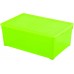 CURVER Úložný box Textile, 59,6 x 39,4 x 23 cm, 45 l, transparentní zelená, 03008-512
