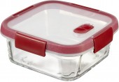 CURVER SMART COOK 0,7L dóza 15 x 15 x 7 cm transparentní/červená 00115-472