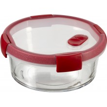 CURVER SMART COOK 0,6L dóza 16 x 7 cm transparentní/červená 00117-472