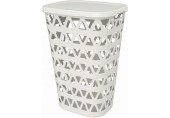 CURVER OCEANA 55L Koš na špinavé prádlo 42,6 x 34,5 x 60,1 cm, béžová 00520-885