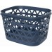 CURVER OCEANA 30L Koš na čisté prádlo 42,6 x 34,6 x 27,1 cm, modrá 00552-Z99