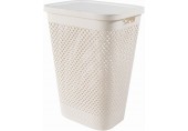 CURVER PURE 55L Koš na špinavé prádlo 43 x 35 x 58 cm, béžová 01918-X64