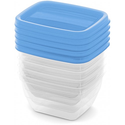 CURVER VEDO Set 5x0,25L dózy, 11x9x6cm, modrá 03844-051 CURVER VEDO Set 5x0,25L dózy, 11x9x6cm, modrá 03844-051