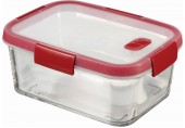 CURVER SMART COOK 1,1L dóza 20,3 x 15,4 x 8,3 cm transparentní/červená 04062-472