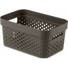 CURVER INFINITY 4,5L Úložný box 26 x 18 x 12 cm, recyklovaný plast, hnědý 04747-C74