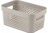 CURVER INFINITY 4,5L Úložný box 26 x 18 x 12 cm, recyklovaný plast, béžový 04747-X67