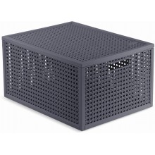 CURVER KAYA M 20L Úložný box, 37,6 x 30 x 20,7 cm, modrošedá 17213763