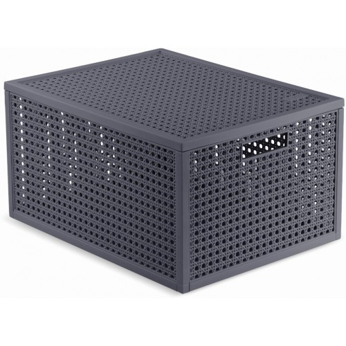 CURVER KAYA M 20L Úložný box, 37,6 x 30 x 20,7 cm, modrošedá 17213763 CURVER KAYA M 20L Úložný box, 37,6 x 30 x 20,7 cm, modrošedá 17213763
