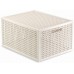 CURVER KAYA M 20L Úložný box, 37,6 x 30 x 20,7 cm, béžová 17213763