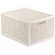CURVER KAYA M 20L Úložný box, 37,6 x 30 x 20,7 cm, béžová 17213763