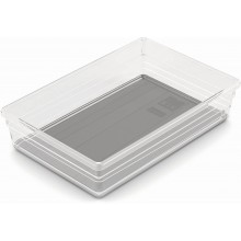 KIS SISTEMO 7 Organizér 22,5 x 15,5 x 5 cm transparentní/šedá 10016-A94