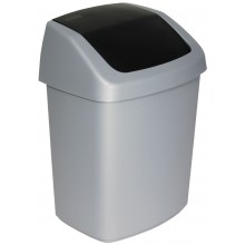 CURVER SWING BIN 15L Odpadkový koš 30,6 x 24,8 x 41,8 cm šedý 03985-373