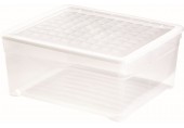 CURVER TEXTILE 18,5L Úložný box 39,6 x 34,3 x 17,3 cm transparentní 03002-001