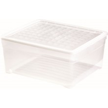 CURVER TEXTILE 18,5L Úložný box 39,6 x 34,3 x 17,3 cm transparentní 03002-001