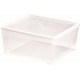 CURVER TEXTILE 18,5L Úložný box 39,6 x 34,3 x 17,3 cm transparentní 03002-001