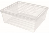 CURVER TEXTILE 10L Úložný box 34,2 x 29,7 x 12,5 cm transparentní 03007-001