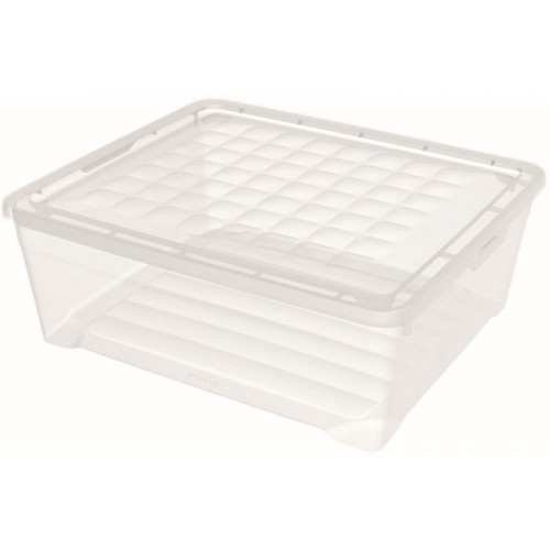 CURVER TEXTILE 10L Úložný box 34,2 x 29,7 x 12,5 cm transparentní 03007-001