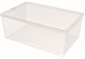 CURVER TEXTILE 45L Úložný box 59,6 x 39,4 x 23 cm transparentní 03008-001