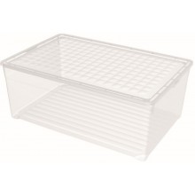 CURVER TEXTILE 45L Úložný box 59,6 x 39,4 x 23 cm transparentní 03008-001