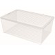 CURVER TEXTILE 45L Úložný box 59,6 x 39,4 x 23 cm transparentní 03008-001