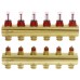 Danfoss FHF-6F souprava sběrač + rozdělovač se 6 vývody 3/4" AG 088U0526