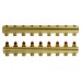 Danfoss FHF-9 souprava sběrač + rozdělovač se 9 vývody 3/4" AG 088U0509