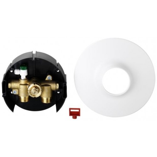 Danfoss FHV-R20 vestavná skříňka do stěny, včetně tělesa ventilu 003L1015