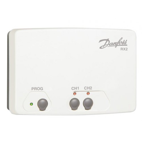 Danfoss RX2 Přijímač signálů od prostorových termostatů 087N7477