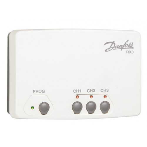 Danfoss RX3 Přijímač signálů od prostorových termostatů 087N7478