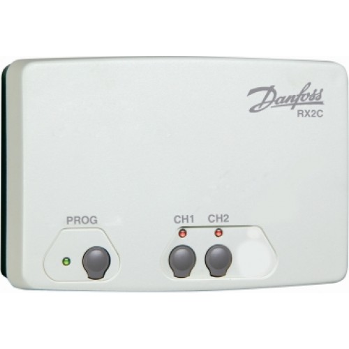 Danfoss RX-2C Přijímač signálů od prostorových termostatů 087N747900