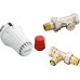 Danfoss Set - termostatická hlavice RAE 5054, přímé šroubení RLV-S a ventil RA-N 013G5174