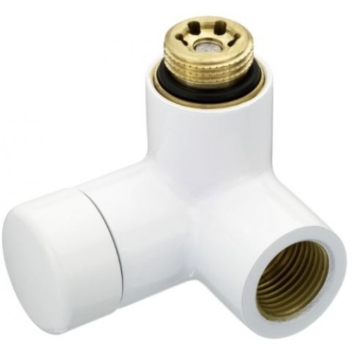 Danfoss RLV-X radiátorové šroubení pro montáž vlevo, bílá 013G4053