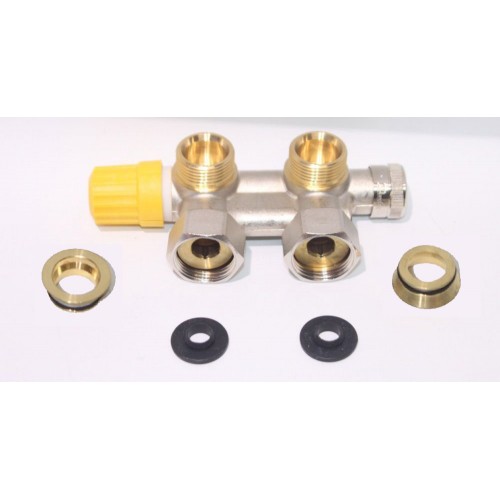 Danfoss VHS radiátorové šroubení přímé s přednastavitelným ventilem 013G4744