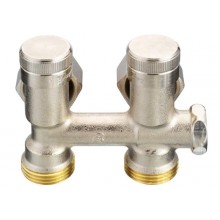 Danfoss RLV-K radiátorové šroubení rohové 3/4" AG a 1/2" IG 003L0282