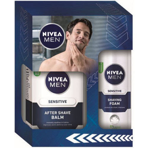 NIVEA MEN SHAVING SENSITIVE Dárková sada