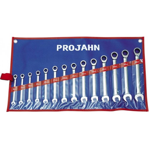 PROJAHN GearTech sada klíčů "Klasik" 14 dílů v rolovací tašce 3494