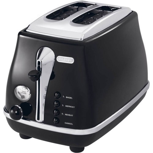 DeLonghi ICONA Topinkovač CTO 2003 BK, černá 40023679