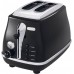 DeLonghi ICONA Topinkovač CTO 2003 BK, černá 40023679