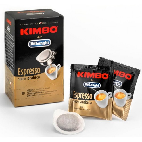 DeLonghi Káva Kimbo 100% Arabica pody, 18 ks 40029656