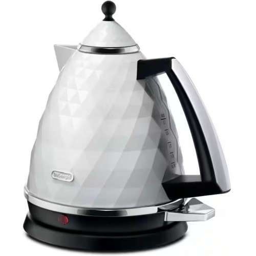 DeLonghi Brillante Rychlovarná konvice KBJ2001.W DeLonghi Brillante Rychlovarná konvice KBJ2001.W