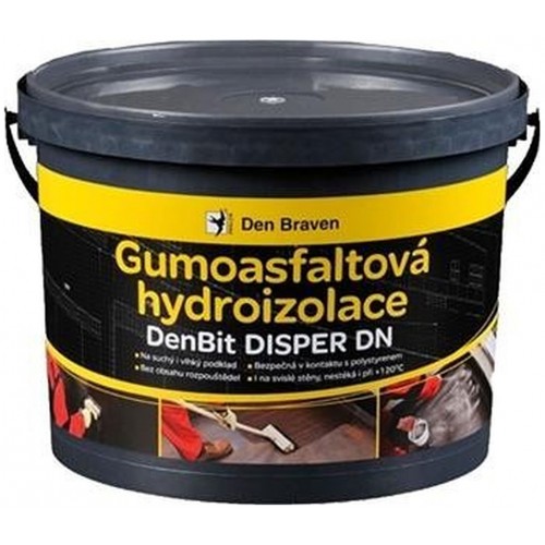 DEN BRAVEN DenBit DISPER DN Gumoasfaltová hydroizolace 10kg