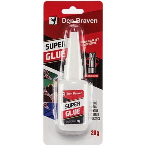 Den Braven Sekundové lepidlo 20g Super glue, 50702RL