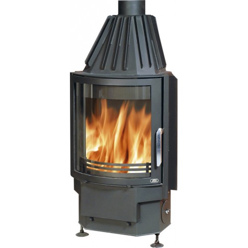 ABX Derby 6-57 Panorama, Krbová vložka na dřevo, plech, válcové sklo