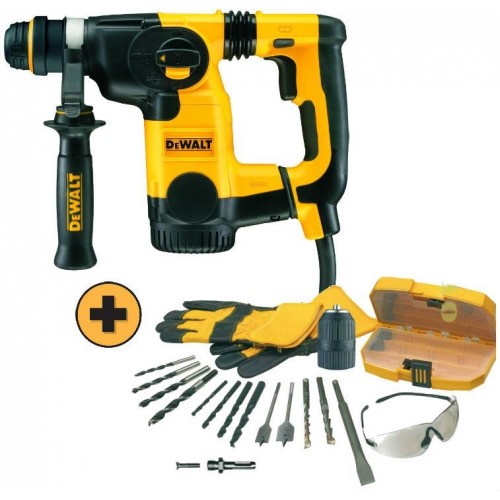 DEWALT Kombinované kladivo + sada příslušenství D25323K-QS