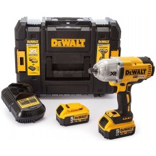 DeWALT DCF899P2 Aku rázový utahovák 1/2" (950 Nm/18V/2x5,0Ah) kufr Tstak