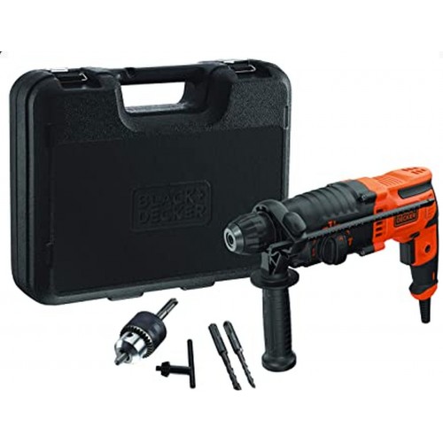 Black & Decker BEHS01K Kombinované vrtací a sekací kladivo SDS-Plus (1,4J/650W) Kufr