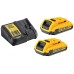 DeWALT DCB115D2 Sada XR nabíječka DCB115 + 18V 2x2,0Ah