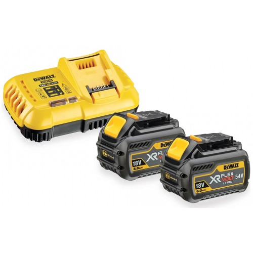 DeWALT DCB118X2 Sada XR FlexVolt 54V nabíječka DCB118 + 18V (2x9,0Ah)