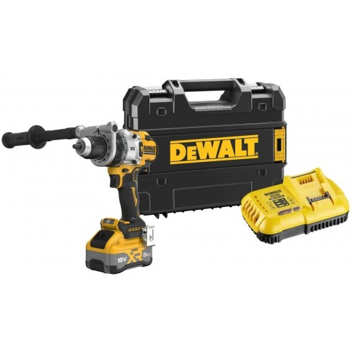 DeWALT DCD1007WW1T Aku příklepová vrtačka (169Nm/18V/1x8,0Ah) Tstak